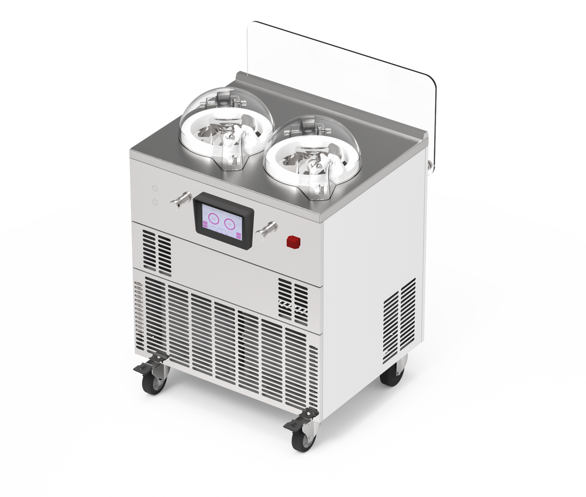 Commercial Gelato Ice Cream Maker, V2, Two Pots – Top Churn